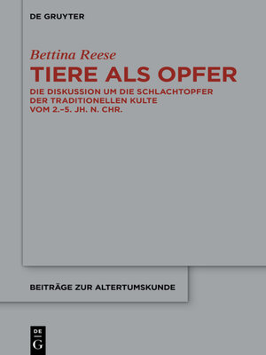 cover image of Tiere als Opfer